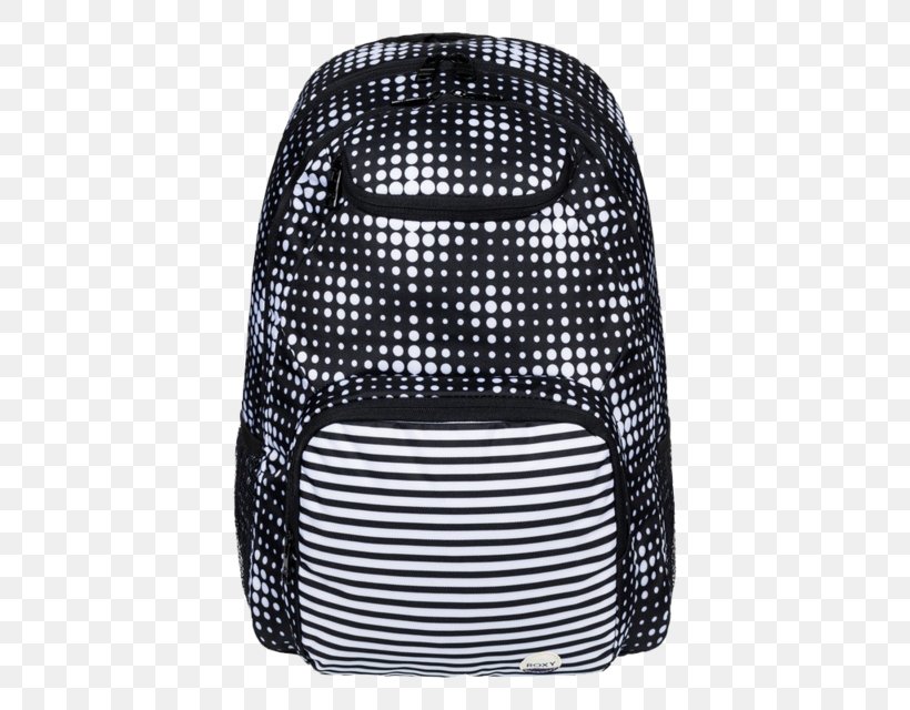 T-shirt Roxy Shadow Swell Backpack Bag, PNG, 640x640px, Tshirt, Backpack, Bag, Black, Car Seat Cover Download Free