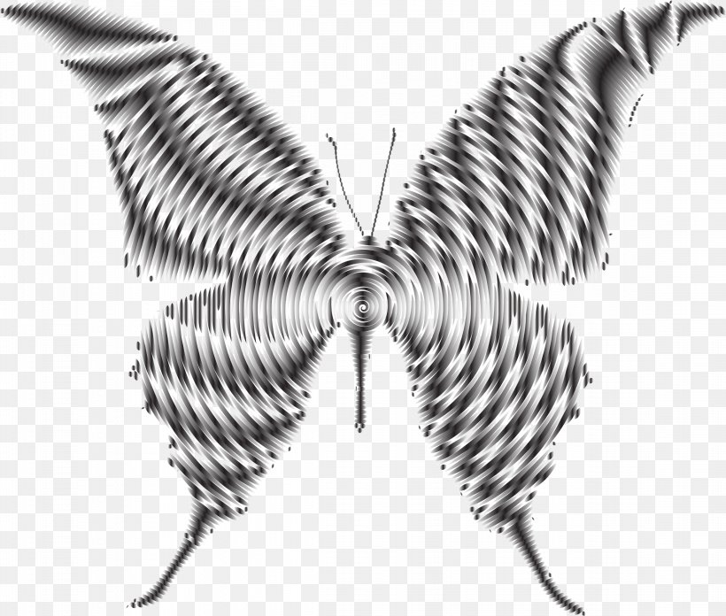 Butterfly Clip Art Silhouette Openclipart, PNG, 2321x1972px, Butterfly, Art, Black And White, Cartoon, Insect Download Free