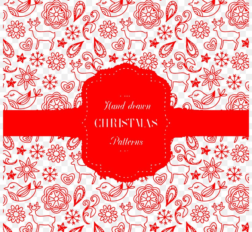 Christmas Reindeer Vecteur, PNG, 800x754px, Christmas, Christmas Decoration, Christmas Tree, Flower, Heart Download Free