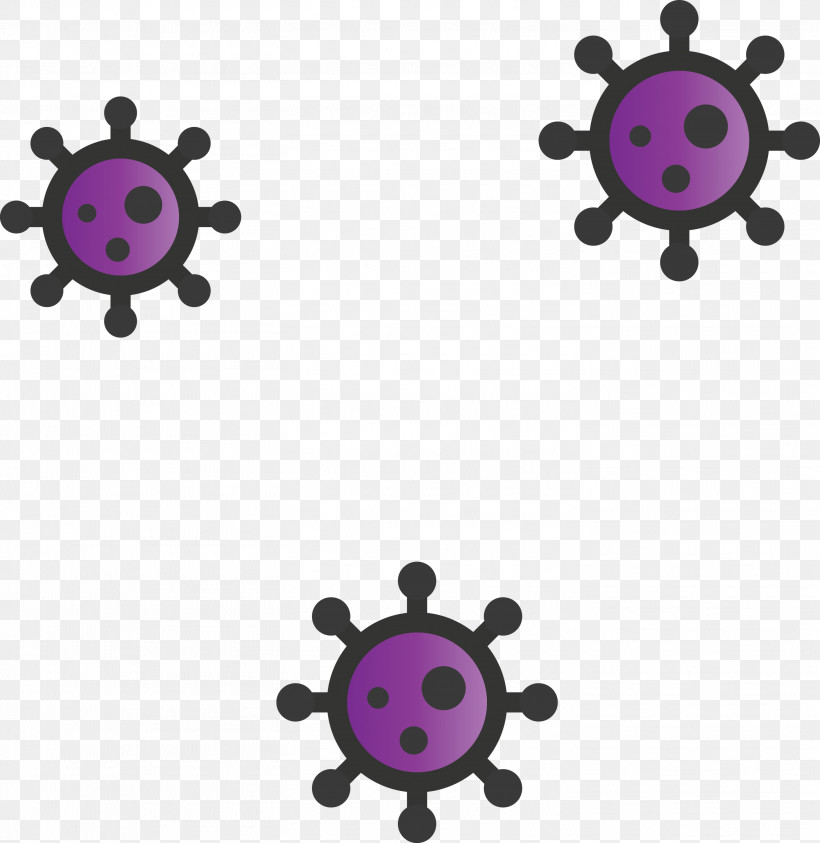 Coronavirus Covid Virus, PNG, 2918x3000px, Coronavirus, Corona, Covid, Magenta, Pink Download Free