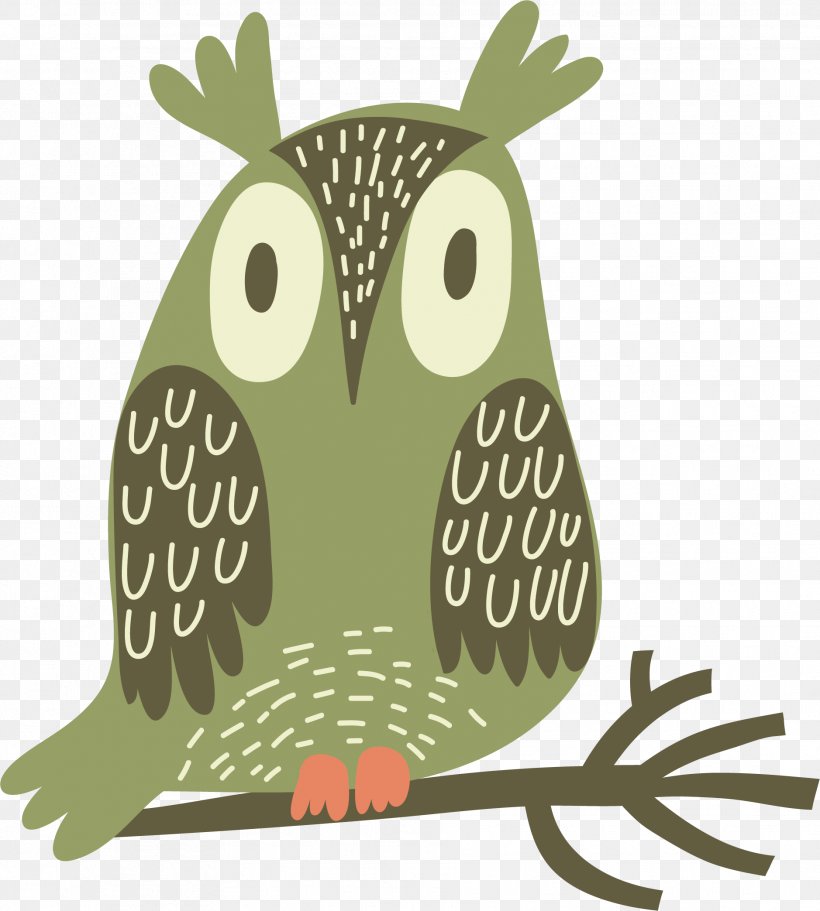 Owl Poster Illustration, PNG, 1878x2088px, Owl, Beak, Bird, Bird Of Prey, Branch Download Free