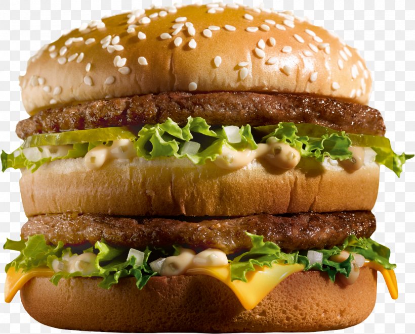 McDonald's Big Mac Hamburger Cheeseburger Whopper Veggie Burger, PNG, 1421x1147px, Hamburger, American Food, Big Mac, Breakfast Sandwich, Buffalo Burger Download Free