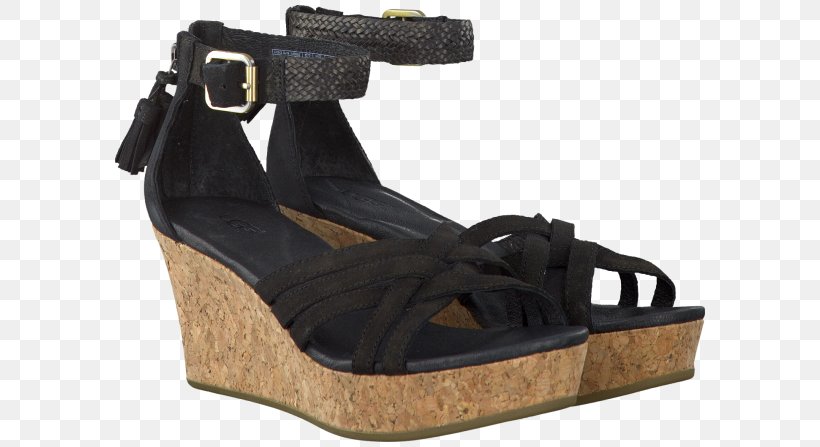 Sandal Wedge Ugg Boots Shoe, PNG, 600x447px, Sandal, Aretozapata, Basic Pump, Black, Black M Download Free