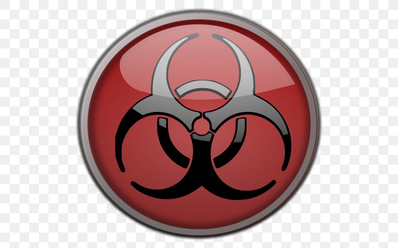 Biological Hazard Hazard Symbol Sticker Poison Label, PNG, 512x512px, Biological Hazard, Biological Warfare, Biology, Emblem, Hazard Download Free