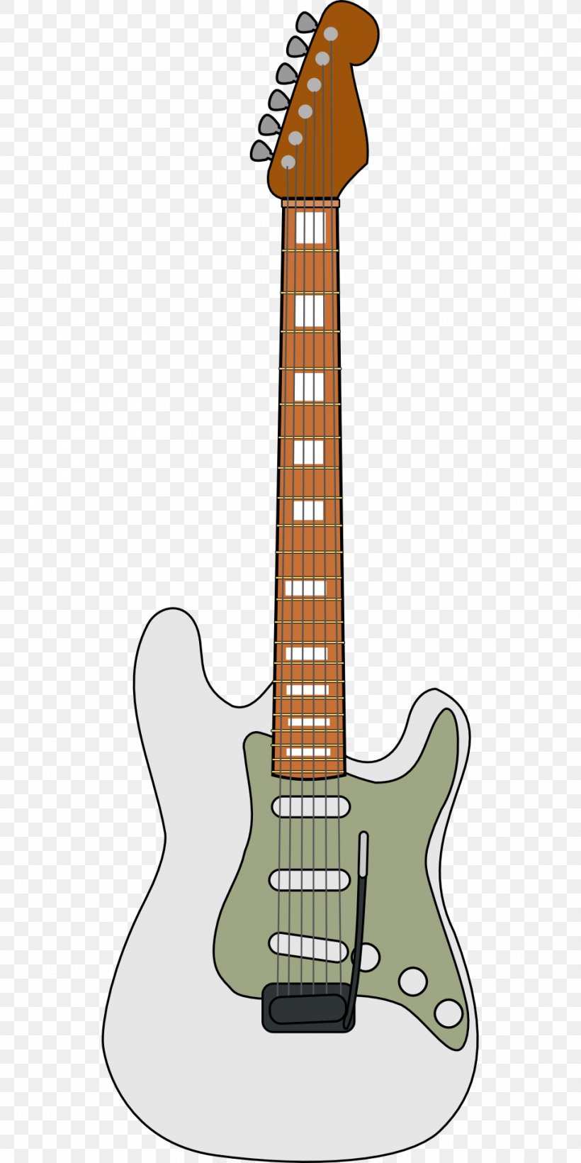 Electric Guitar Fender Musical Instruments Corporation Fender Stratocaster, PNG, 960x1920px, Watercolor, Cartoon, Flower, Frame, Heart Download Free