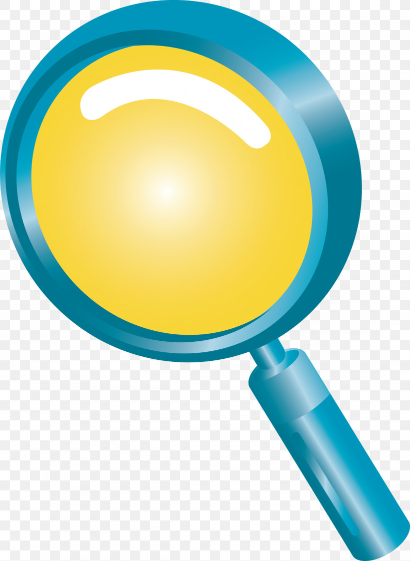 Magnifying Glass Magnifier, PNG, 2193x3000px, Magnifying Glass, Magnifier, Yellow Download Free