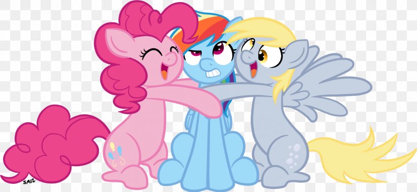 Pony Rarity Rainbow Dash Pinkie Pie Derpy Hooves, PNG, 1781x821px, Watercolor, Cartoon, Flower, Frame, Heart Download Free