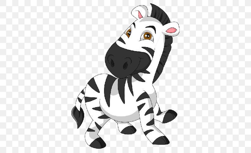 Royalty-free Zebra Clip Art, PNG, 500x500px, Royaltyfree, Animal Figure, Animation, Cartoon, Cat Like Mammal Download Free