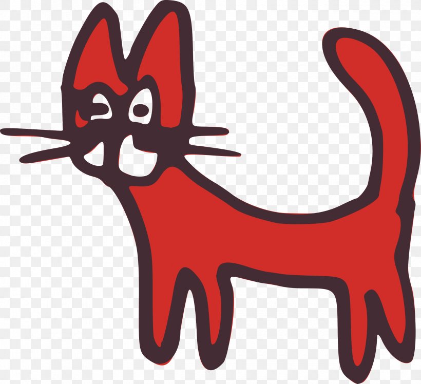 Black Cat Kitten Cougar Clip Art, PNG, 2400x2190px, Cat, Art, Black Cat, Carnivoran, Cartoon Download Free