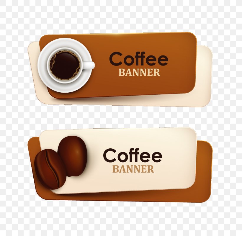 Coffee Cafe Banner Euclidean Vector, PNG, 800x800px, Coffee, Banner, Brand, Cafe, Coffee Cup Download Free