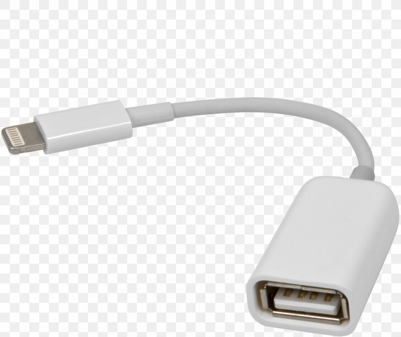 IPad 4 IPhone USB On-The-Go Adapter Lightning, PNG, 1680x1414px, Ipad 4, Adapter, Cable, Data Transfer Cable, Electrical Cable Download Free