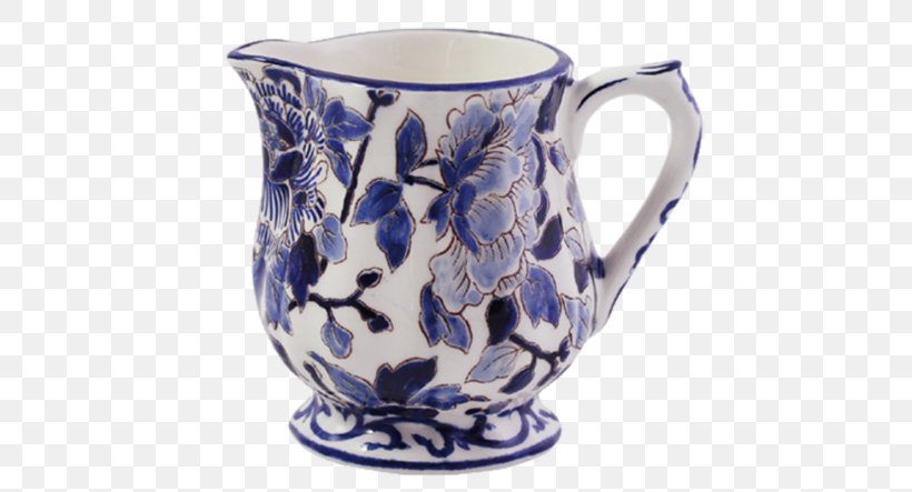 Jug Faïencerie De Gien Ceramic Creamer, PNG, 587x443px, Jug, Blue, Blue And White Porcelain, Ceramic, Cobalt Blue Download Free