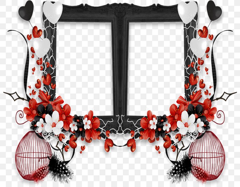 PhotoScape GIMP Picture Frames, PNG, 800x640px, Watercolor, Cartoon, Flower, Frame, Heart Download Free