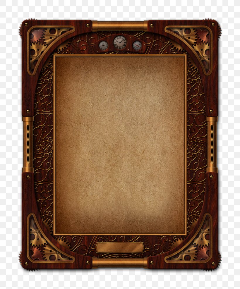 Steampunk Picture Frames Clip Art, PNG, 808x988px, Steampunk, Antique, Art, Clipping Path, Craft Download Free