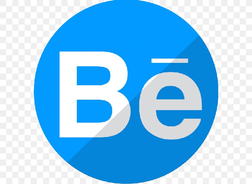Behance Logo Graphic Design Download, PNG, 600x600px, Behance, Area, Art, Blue, Brand Download Free