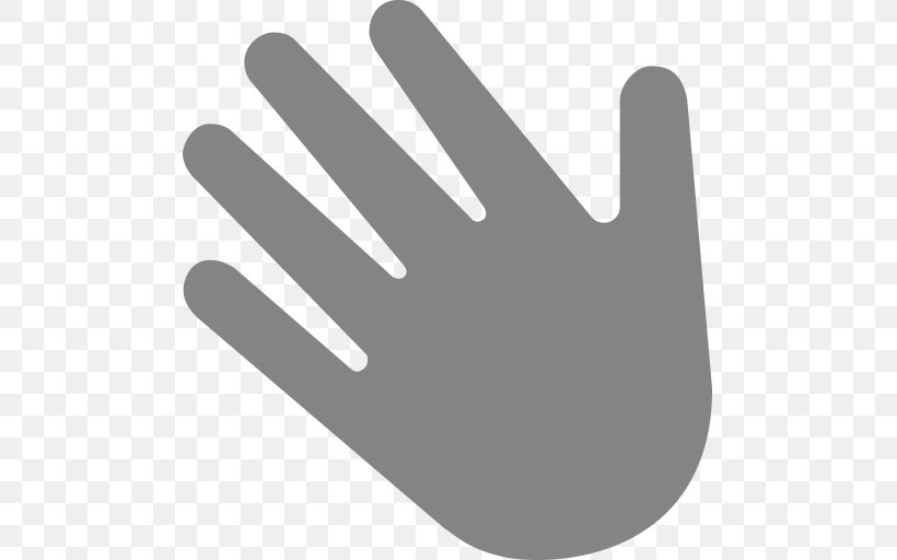 Finger Wave Hand Emoji Sticker, PNG, 512x512px, Finger, Black And White, Character, Emoji, Emoticon Download Free