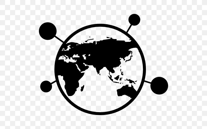 Globe World Map, PNG, 512x512px, Globe, Artwork, Black And White, Earth, Human Behavior Download Free