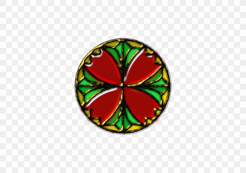 Quatrefoil Heraldry Color Rosette Green, PNG, 3394x2400px, Quatrefoil, Christmas Ornament, Color, Ecology, Green Download Free