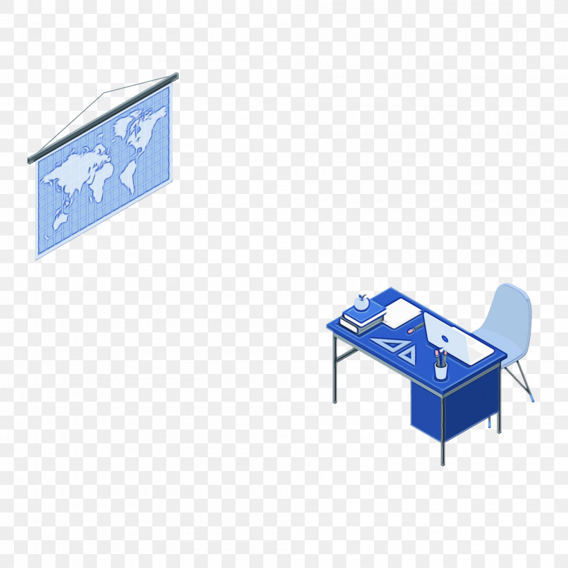 Table Desk Furniture Line Text, PNG, 2000x2000px, Watercolor, Desk, Furniture, Geometry, Line Download Free