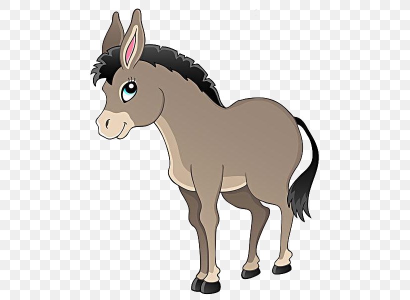 Donkey Mule Royalty-free Clip Art, PNG, 489x600px, Donkey, Bridle, Colt, Foal, Fotosearch Download Free