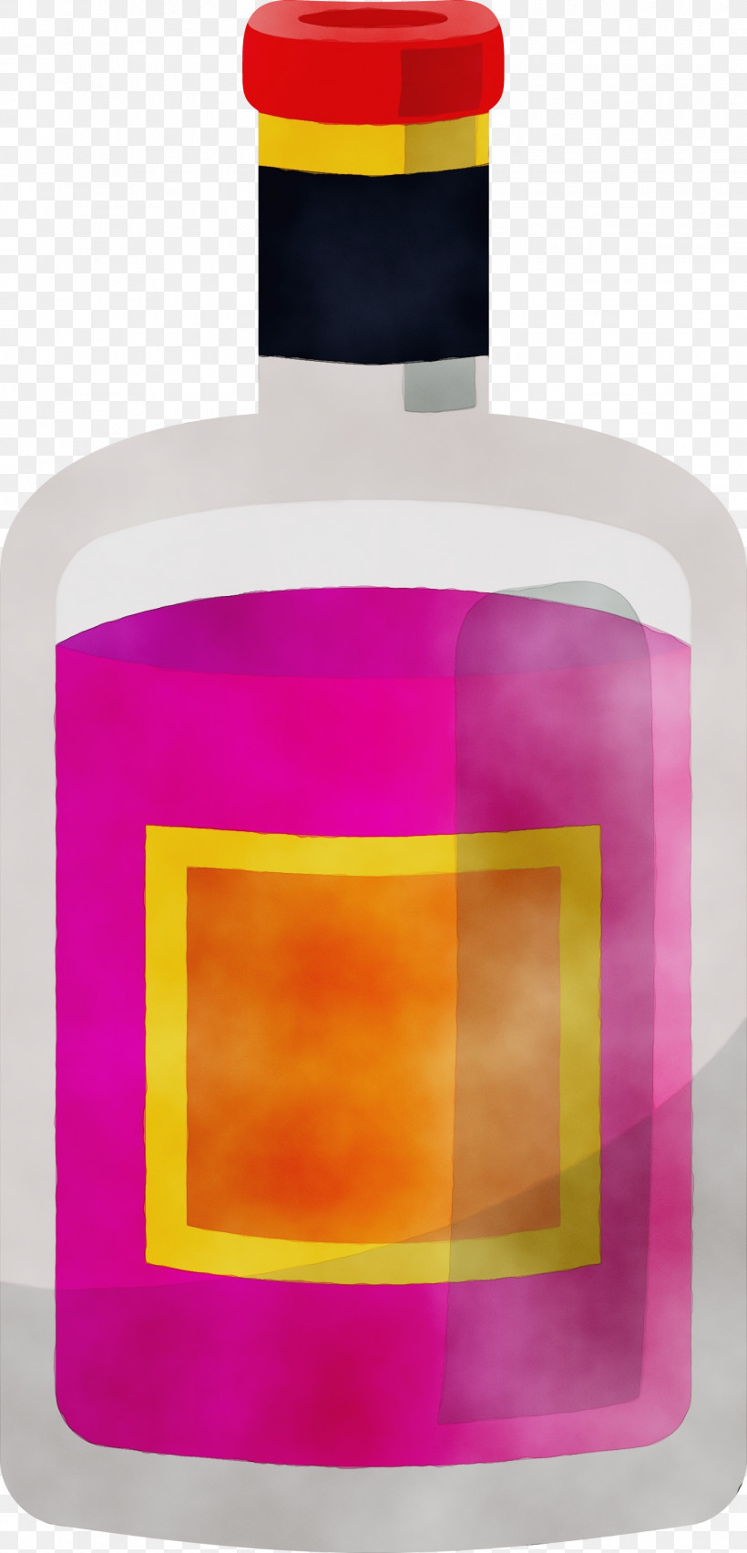 Glass Bottle Glass Purple Bottle, PNG, 1443x2999px, Mexican Elements, Bottle, Glass, Glass Bottle, Paint Download Free