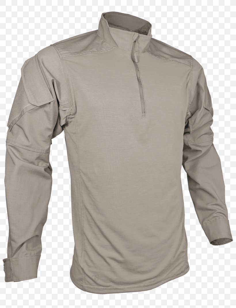 T-shirt Sleeve Army Combat Shirt Zipper MultiCam, PNG, 900x1174px, Tshirt, Army Combat Shirt, Beige, Button, Clothing Download Free