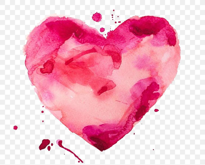 Watercolor Painting Heart Stock Illustration, PNG, 750x662px, Watercolor Painting, Drawing, Fotosearch, Heart, Love Download Free
