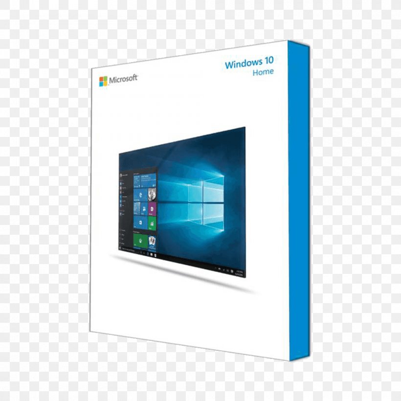 Windows 10 Operating Systems Computer Software Windows 7, PNG, 1000x1000px, 64bit Computing, Windows 10, Brand, Computer Monitor, Computer Software Download Free