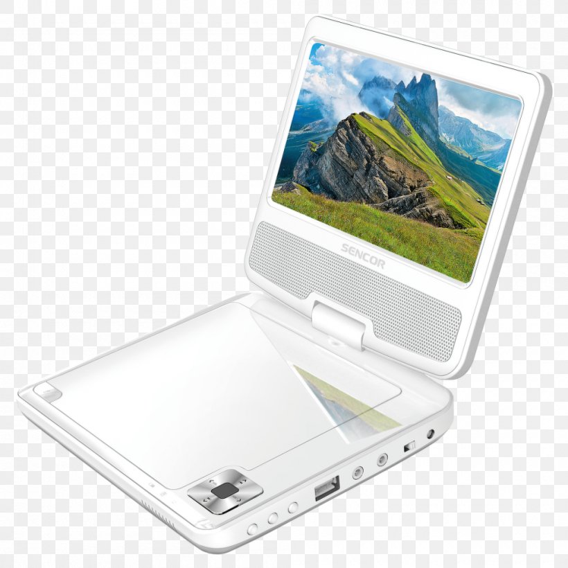 Laptop Portable DVD Player Liquid-crystal Display, PNG, 1000x1000px, Laptop, Bluray Disc, Computer Monitors, Display Device, Dolby Digital Download Free
