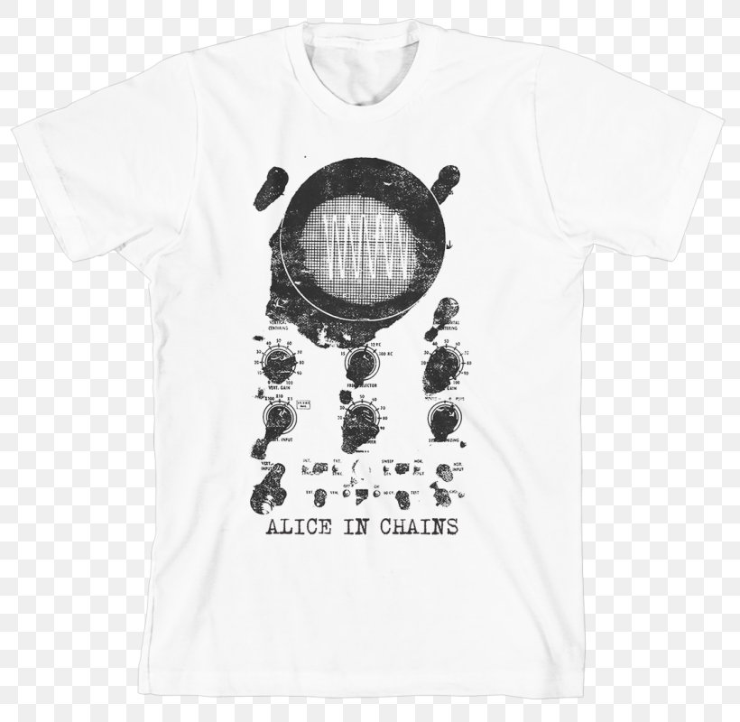 T-shirt Alice In Chains Jar Of Flies Oscilloscope, PNG, 800x800px, Tshirt, Alice In Chains, Artist, Black, Brand Download Free