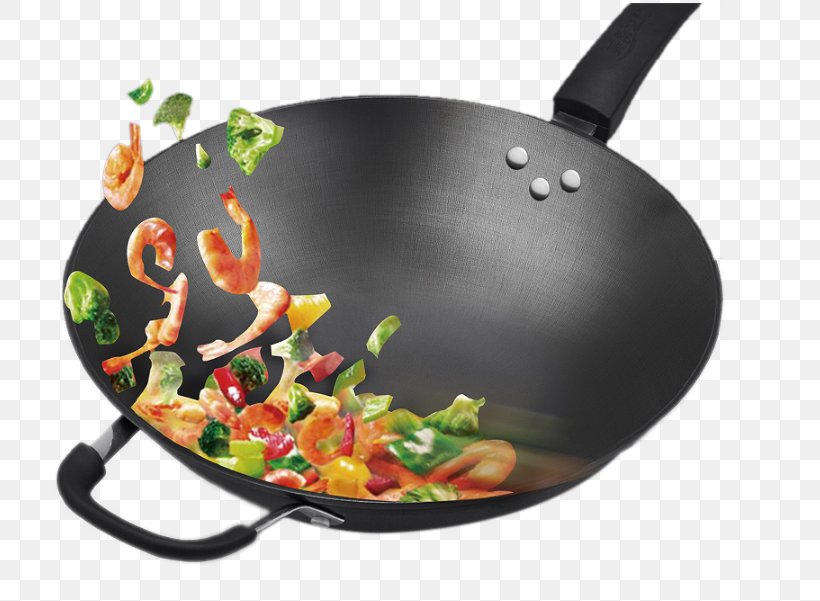 Wok Frying Pan Cookware And Bakeware Non-stick Surface, PNG, 734x601px, Wok, Casserola, Cast Iron, Cooking, Cookware Download Free