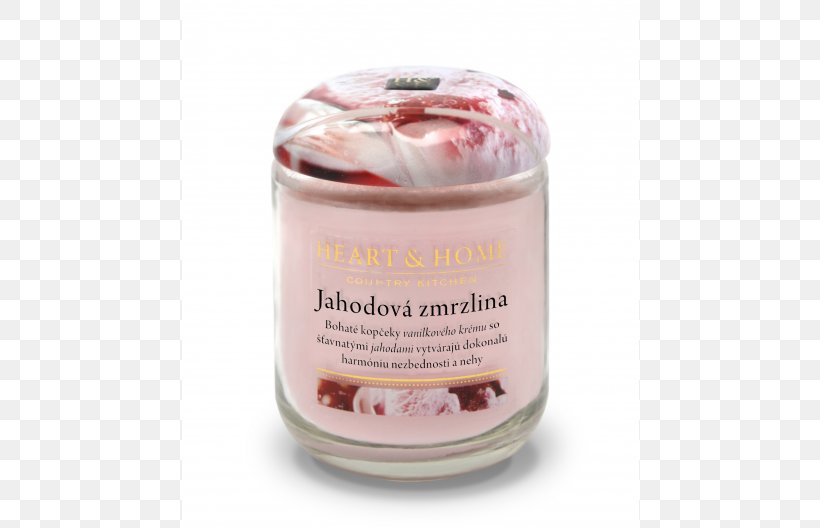 Yankee Candle Geurkaars Strawberry Ice Cream Odor, PNG, 526x528px, Candle, Aroma Compound, Cream, Flavor, Fondant Download Free