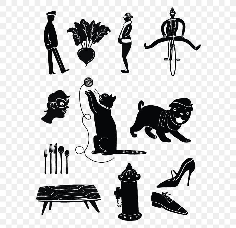 Cat Clip Art Illustration Human Behavior, PNG, 612x792px, Cat, Art, Behavior, Black M, Blackandwhite Download Free