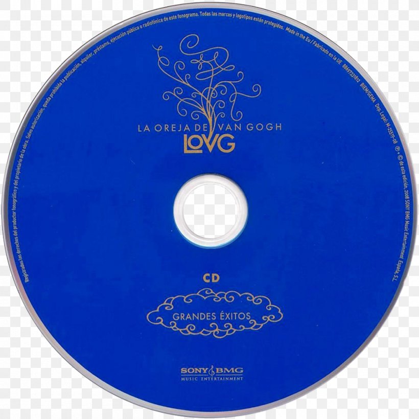 Compact Disc La Oreja De Van Gogh Album Documentary Film Under The Iron Sea, PNG, 1000x1000px, Compact Disc, Album, Art, Cover Art, Data Storage Device Download Free