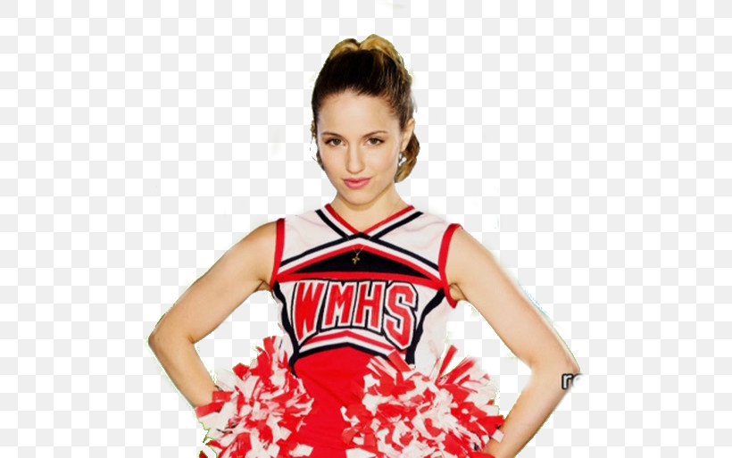 Dianna Agron Quinn Fabray Puck Glee Sam Evans, PNG, 500x513px, Dianna Agron, Cheering, Cheerleading Uniform, Clothing, Glee Download Free