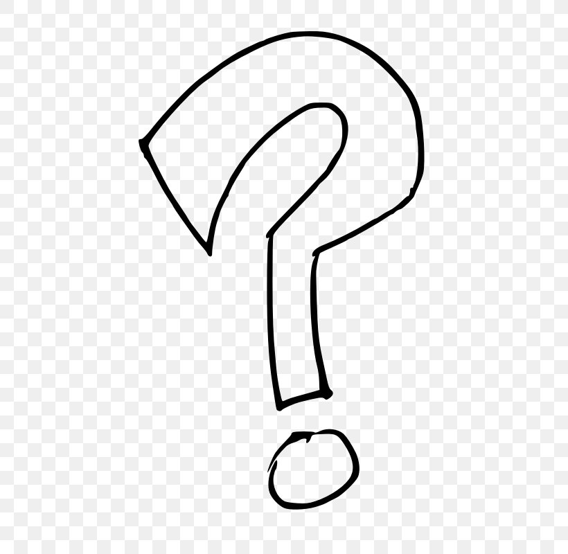 Question Mark Drawing Clip Art, PNG, 800x800px, Question Mark, Area, Art, Black And White, Brand Download Free
