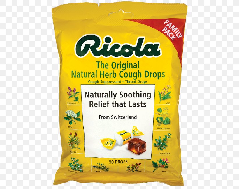 Throat Lozenge Ricola Cough Herb, PNG, 650x650px, Throat Lozenge, Common Cold, Cough, Cough Medicine, Food Download Free