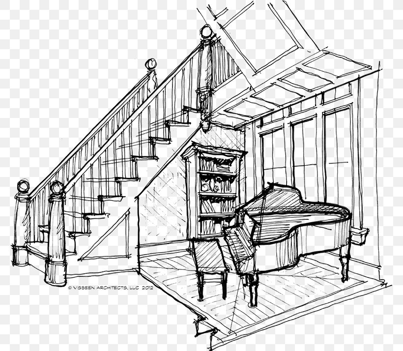 Architecture Engineering Sketch, PNG, 777x714px, Architecture, Artwork, Black And White, Drawing, Engineering Download Free