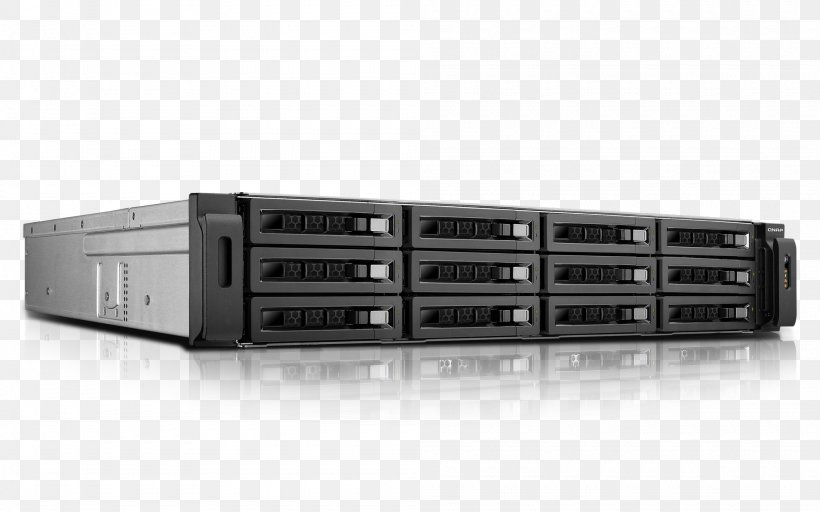 Network Storage Systems QNAP Systems, Inc. QNAP REXP-1220U-RP Network Video Recorder Serial Attached SCSI, PNG, 2000x1250px, 19inch Rack, Network Storage Systems, Audio Receiver, Computer Servers, Data Storage Download Free