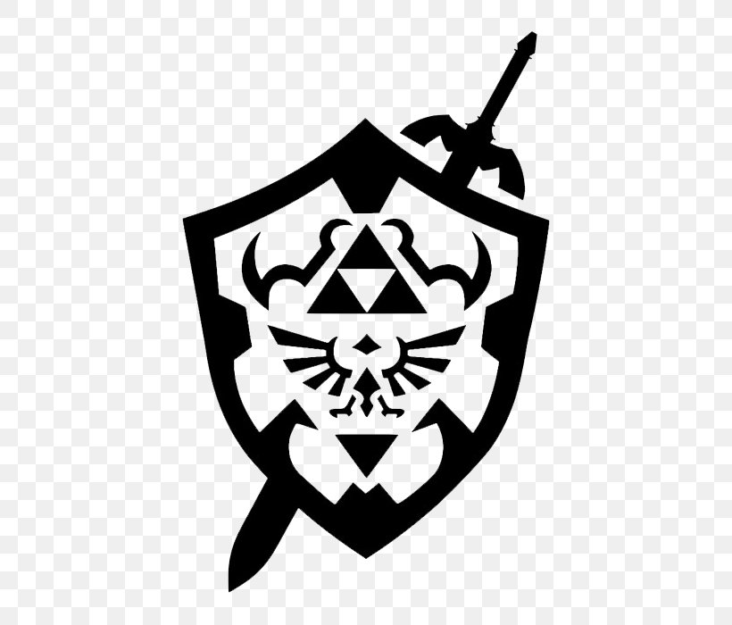 The Legend Of Zelda: Breath Of The Wild Link Universe Of The Legend Of Zelda Triforce, PNG, 500x700px, Legend Of Zelda Breath Of The Wild, Black And White, Fictional Character, Hylian, Joycon Download Free
