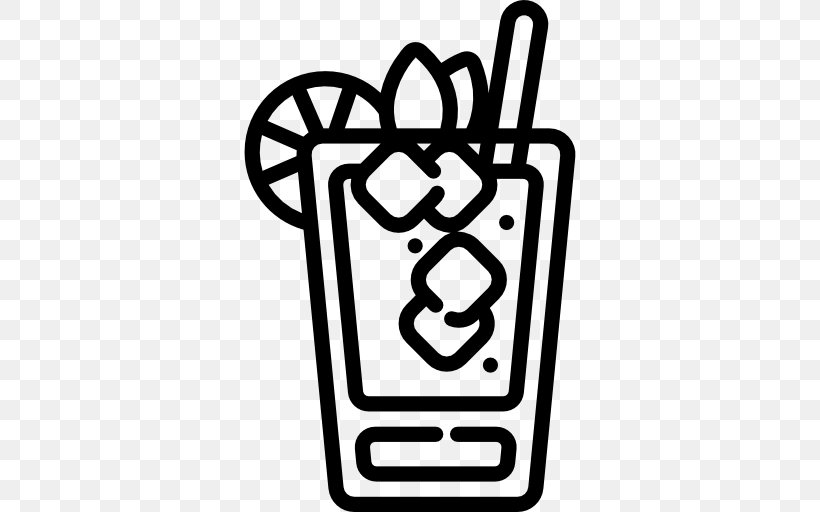 Cocktail Drink Clip Art, PNG, 512x512px, Cocktail, Area, Black, Black And White, Cartoon Download Free