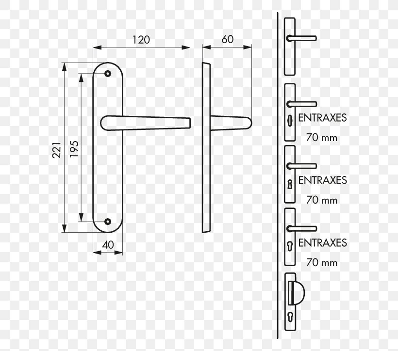 Door Handle Drawing Line Lock, PNG, 660x724px, Door Handle, Area, Black And White, Diagram, Door Download Free