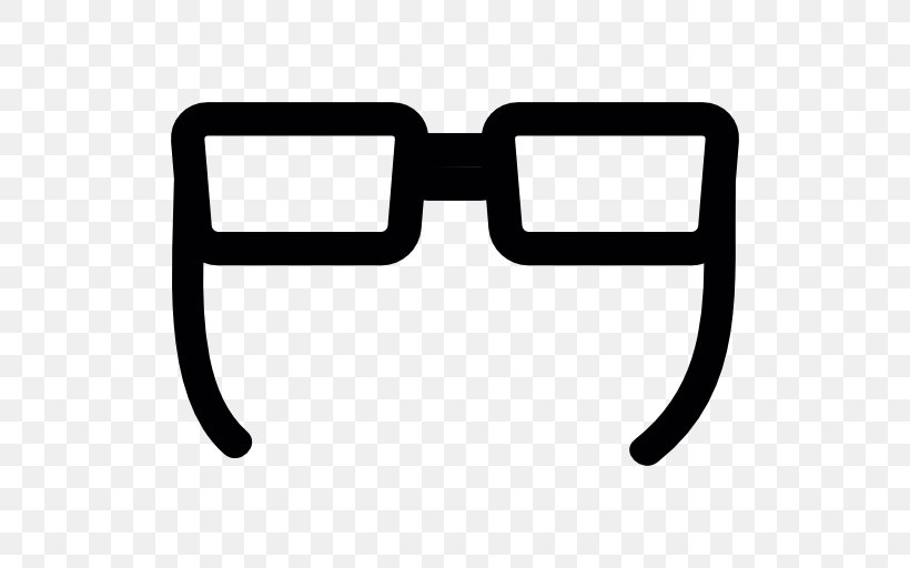 Glasses, PNG, 512x512px, Glasses, Black And White, Eyewear, Rectangle, Sunglasses Download Free