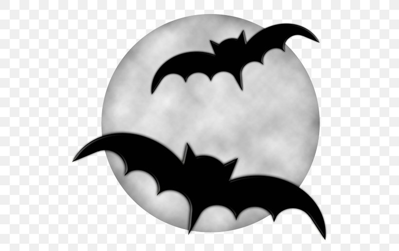 Halloween Bat Clip Art, PNG, 531x515px, Halloween, Bat, Black And White, Holiday, Mammal Download Free