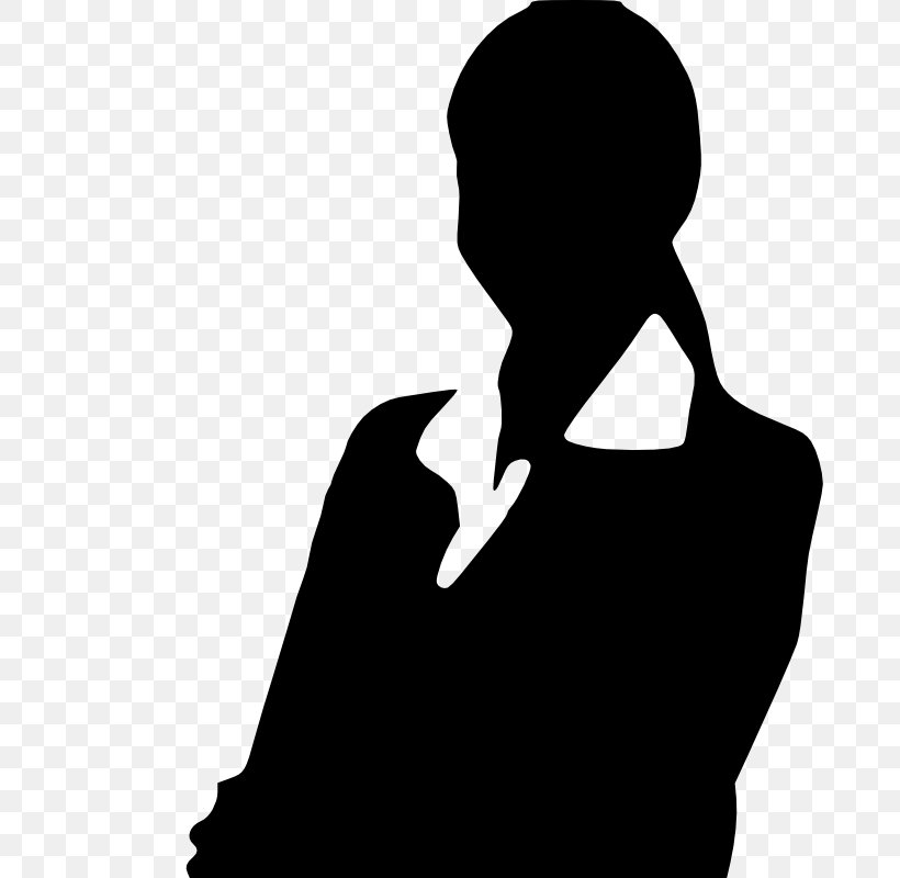 Silhouette Woman Professional Clip Art, PNG, 702x800px, Silhouette, Black And White, Cartoon, Drawing, Female Download Free