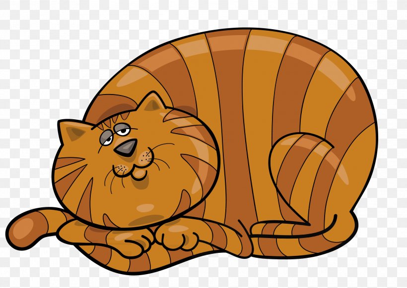 Fat Cat Clip Art, PNG, 2541x1804px, Cat, Art, Big Cats, Carnivoran, Cartoon  Download Free