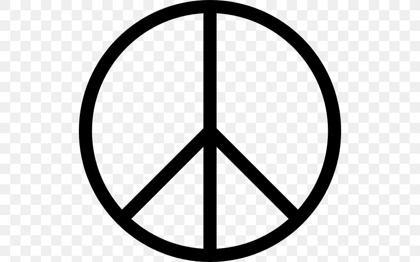 Peace Symbols Clip Art, PNG, 512x512px, Peace Symbols, Area, Black And White, Document, Gerald Holtom Download Free