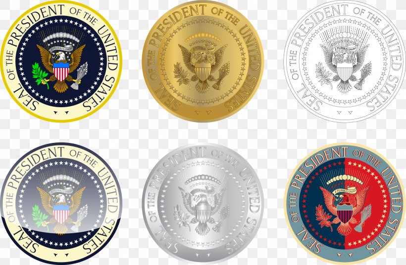 Seal Of The President Of The United States Coin Logo, PNG, 2638x1718px, United States, Badge, Coin, Currency, Gold Medal Download Free