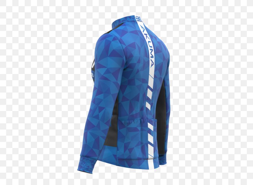 Sleeve Winter Clothing Jersey Jacket Cobalt Blue, PNG, 600x600px, Sleeve, Backpack, Blue, Cobalt Blue, Crew Download Free