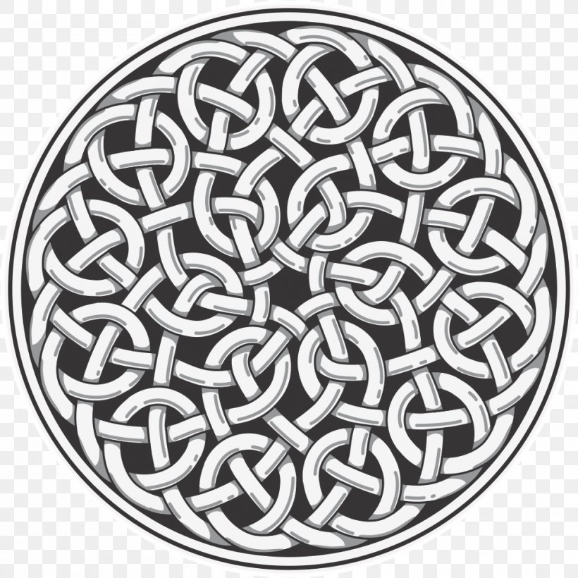 T-shirt Cotton Knot Textile Stock.xchng, PNG, 1000x1000px, Tshirt, Black And White, Celtic Knot, Celts, Cotton Download Free